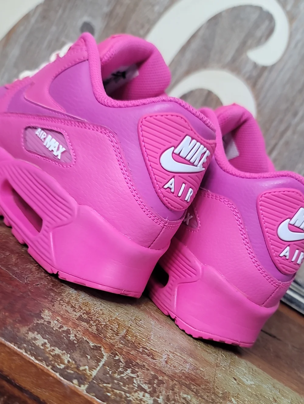 🔥 Nike Air Max 90 'Laser Fuchsia' Wmns 6.5 (Good/like New) Fast Shipping